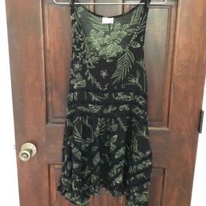Free people trapeze slip tank dress